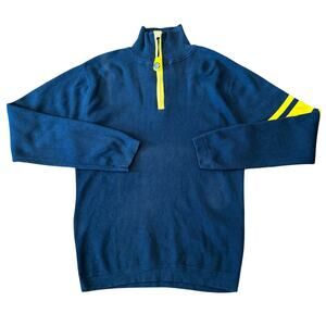 GANT by Michael Bastian “Exploration: Galapagos” Compass‑Zip Sweater Men's M
